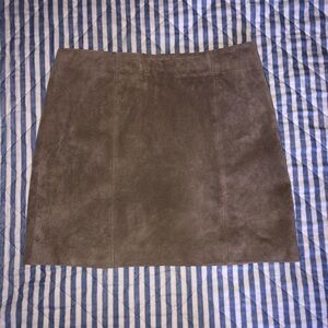Blank NYC suede mini skirt